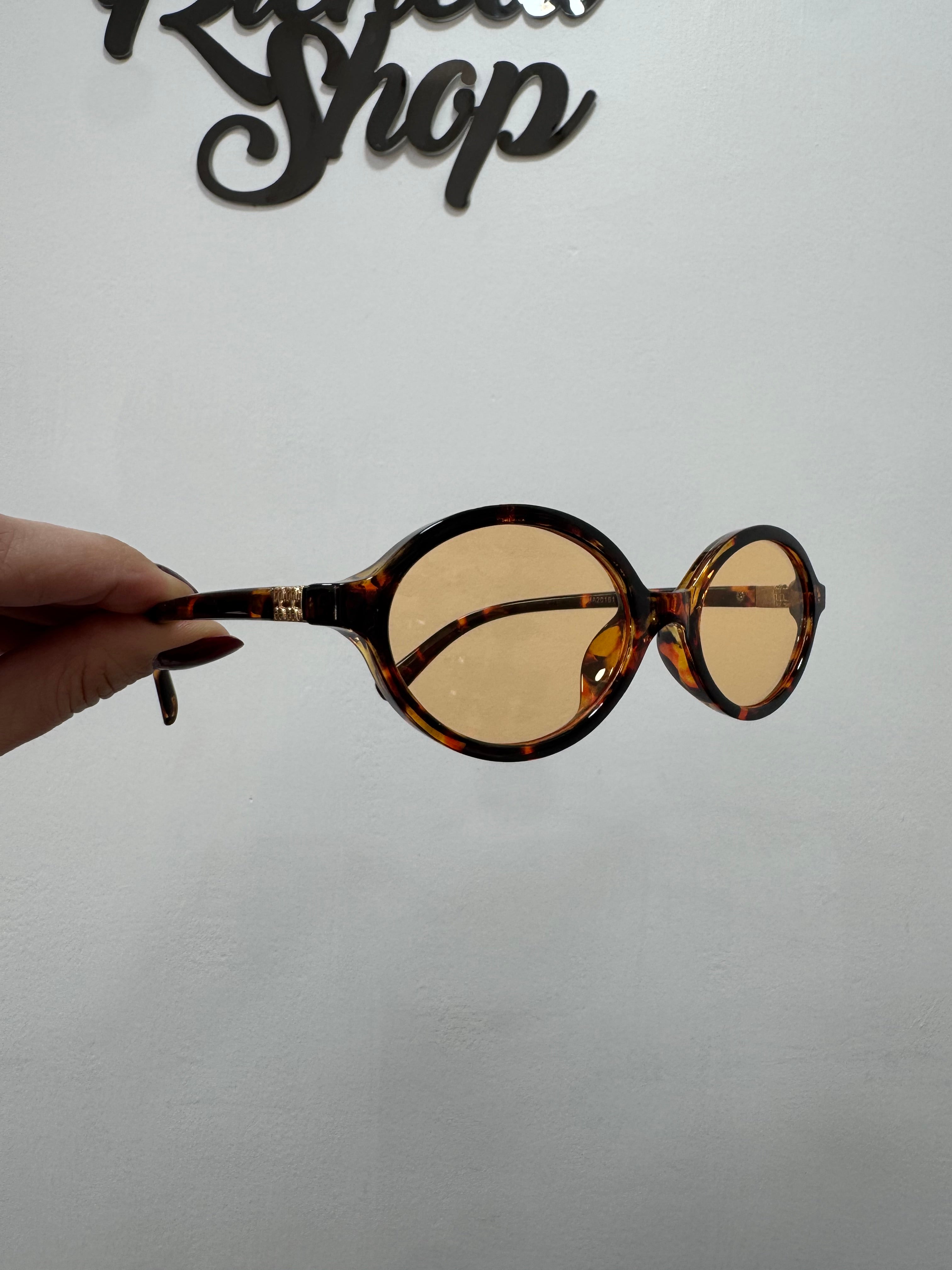 Occhiali Paris Tartarugato Arancione