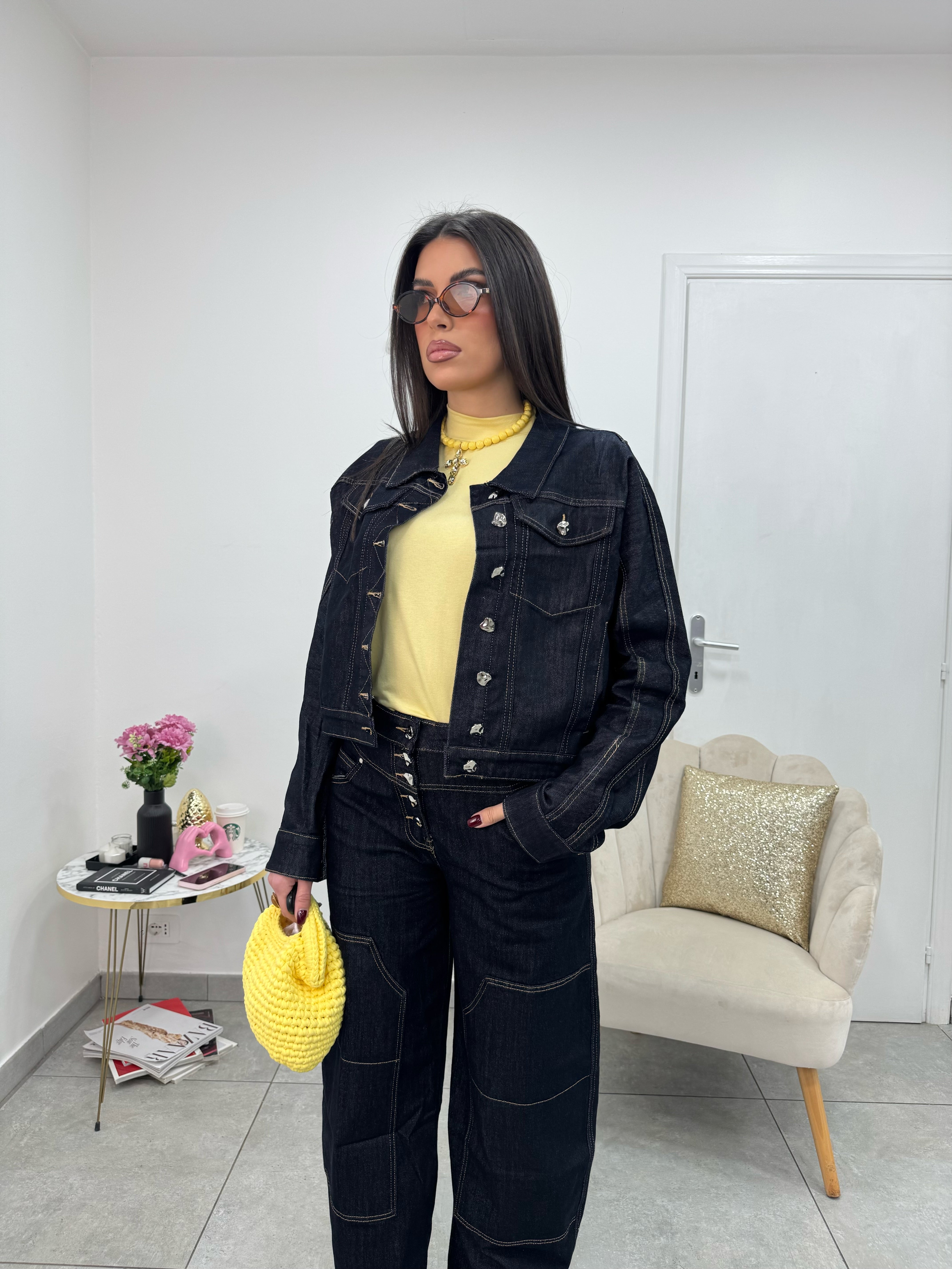 Giacca Jeans Mirea Blue