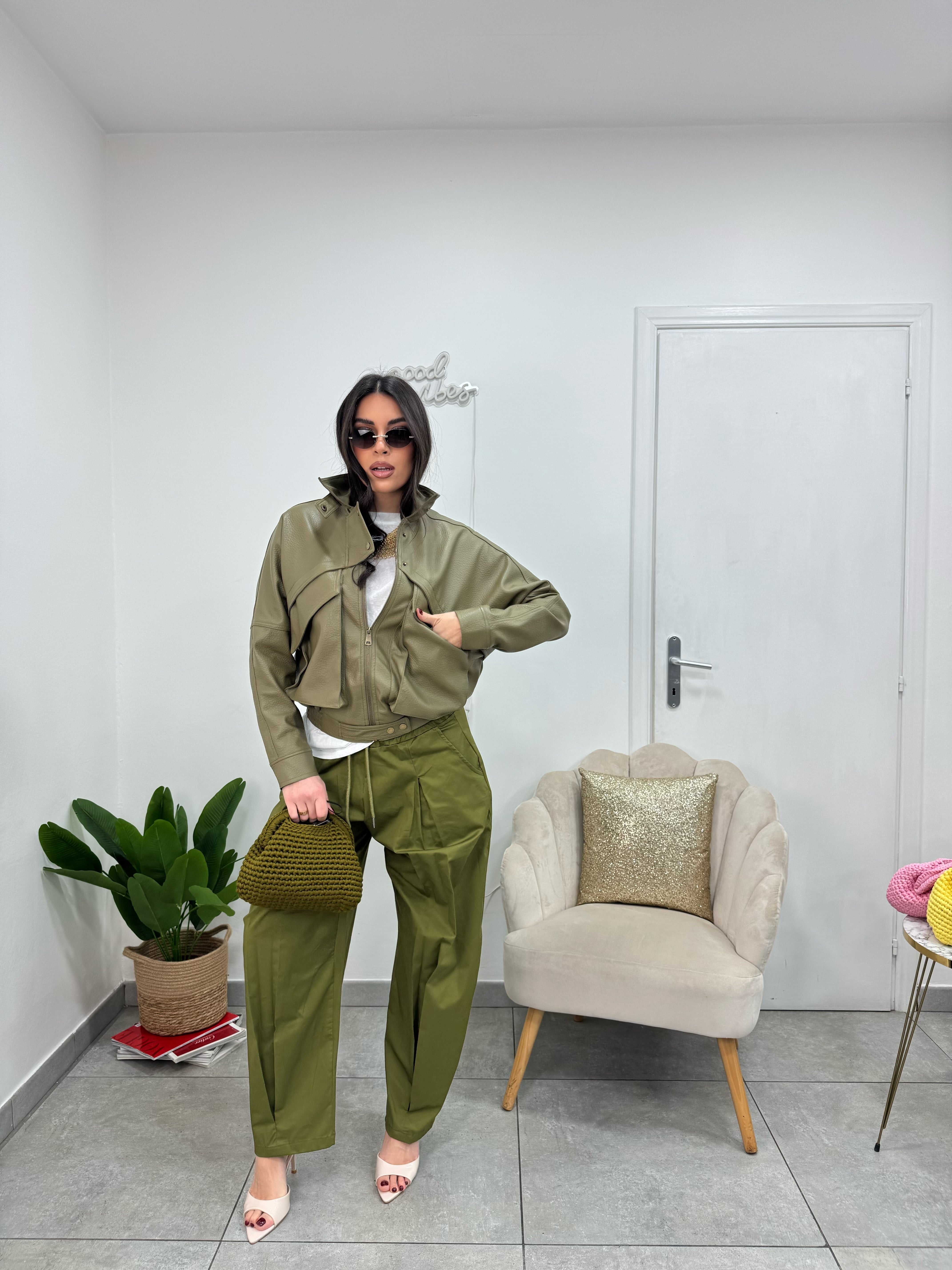 Bomber Mat Verde