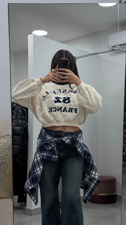 Camicia Quadri Flanella Blu