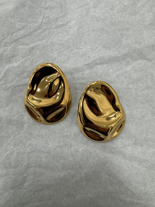 Orecchini Oval Gold