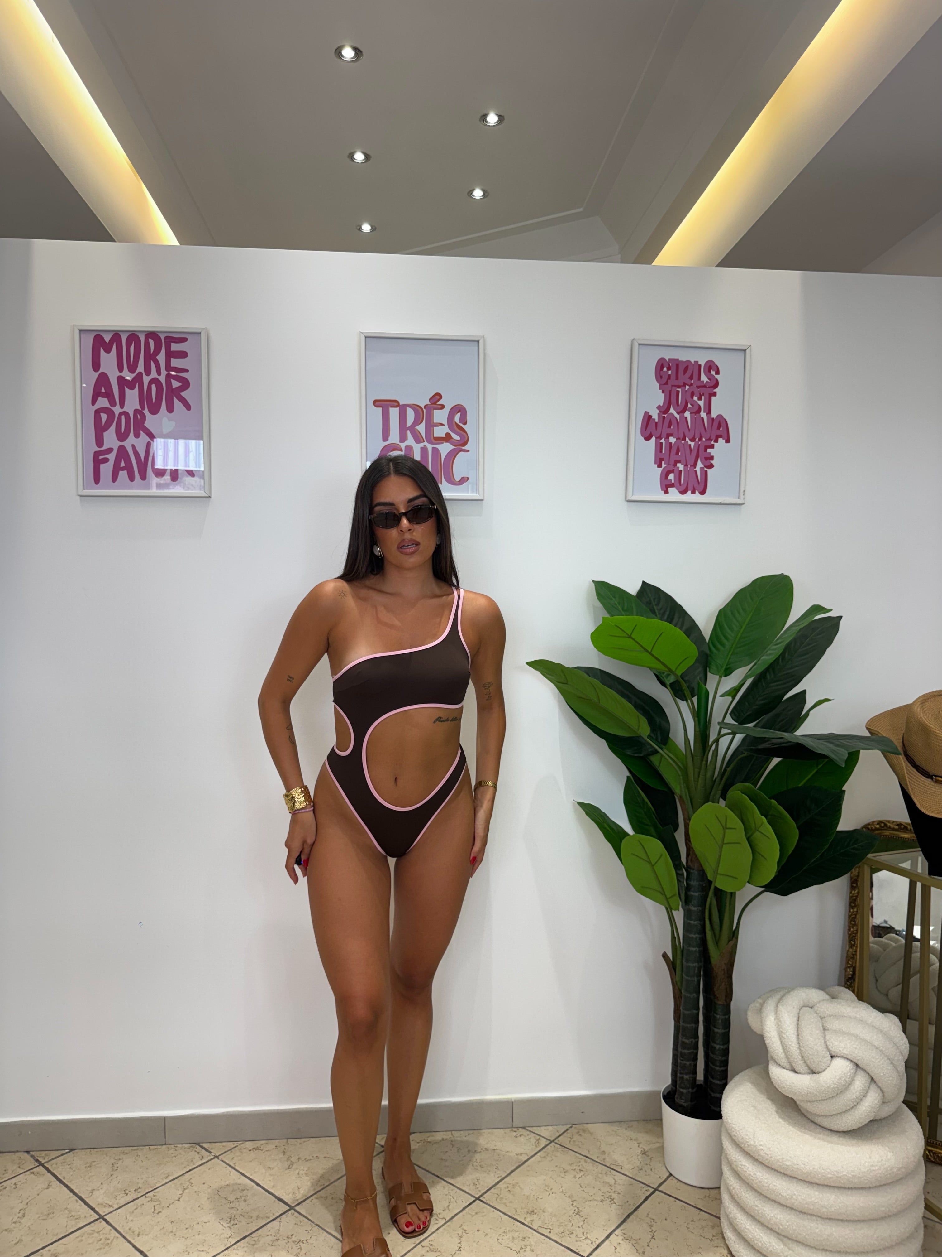 Body Babies Marrone/Rosa