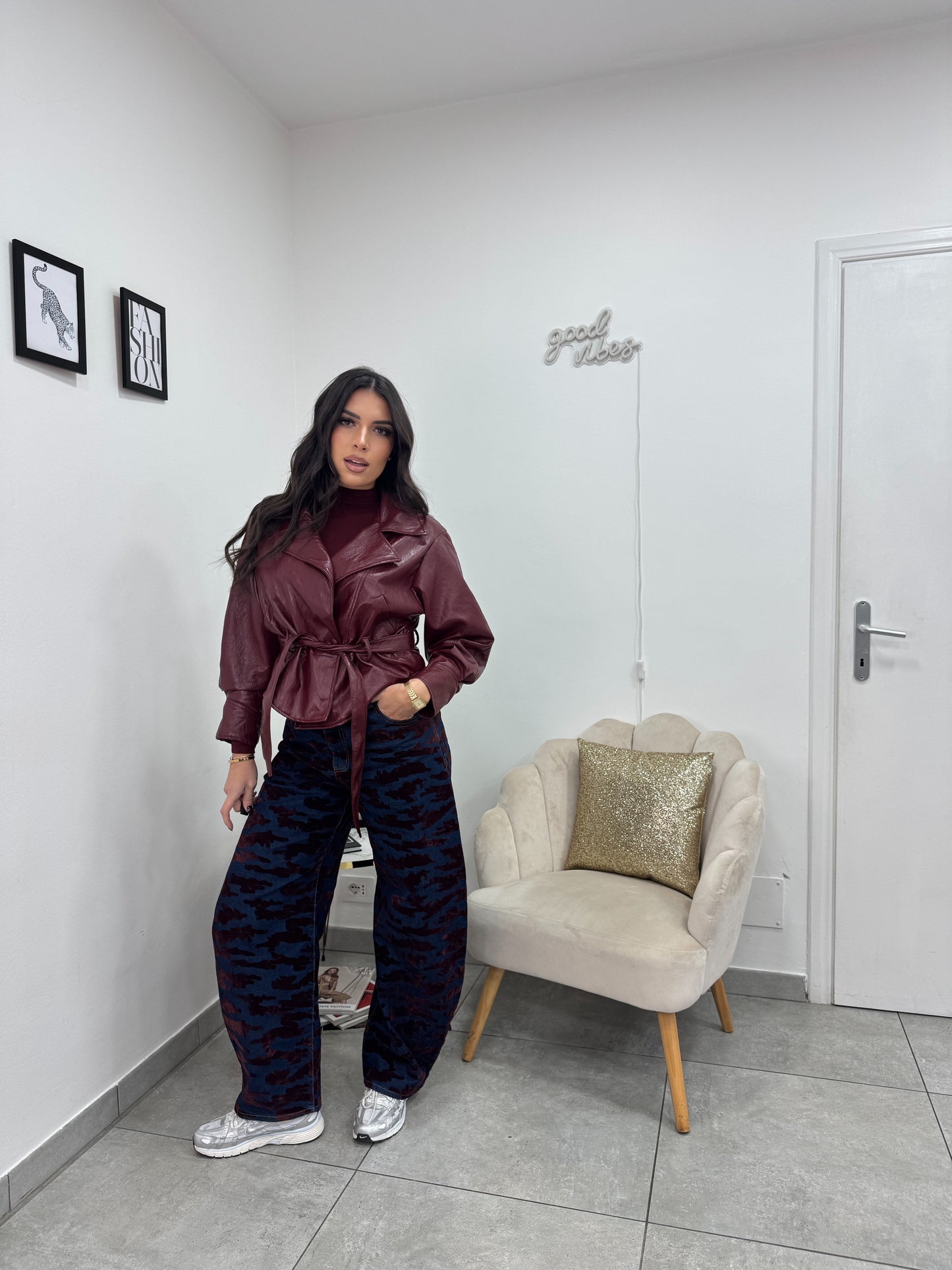 Giacca Devil Burgundy