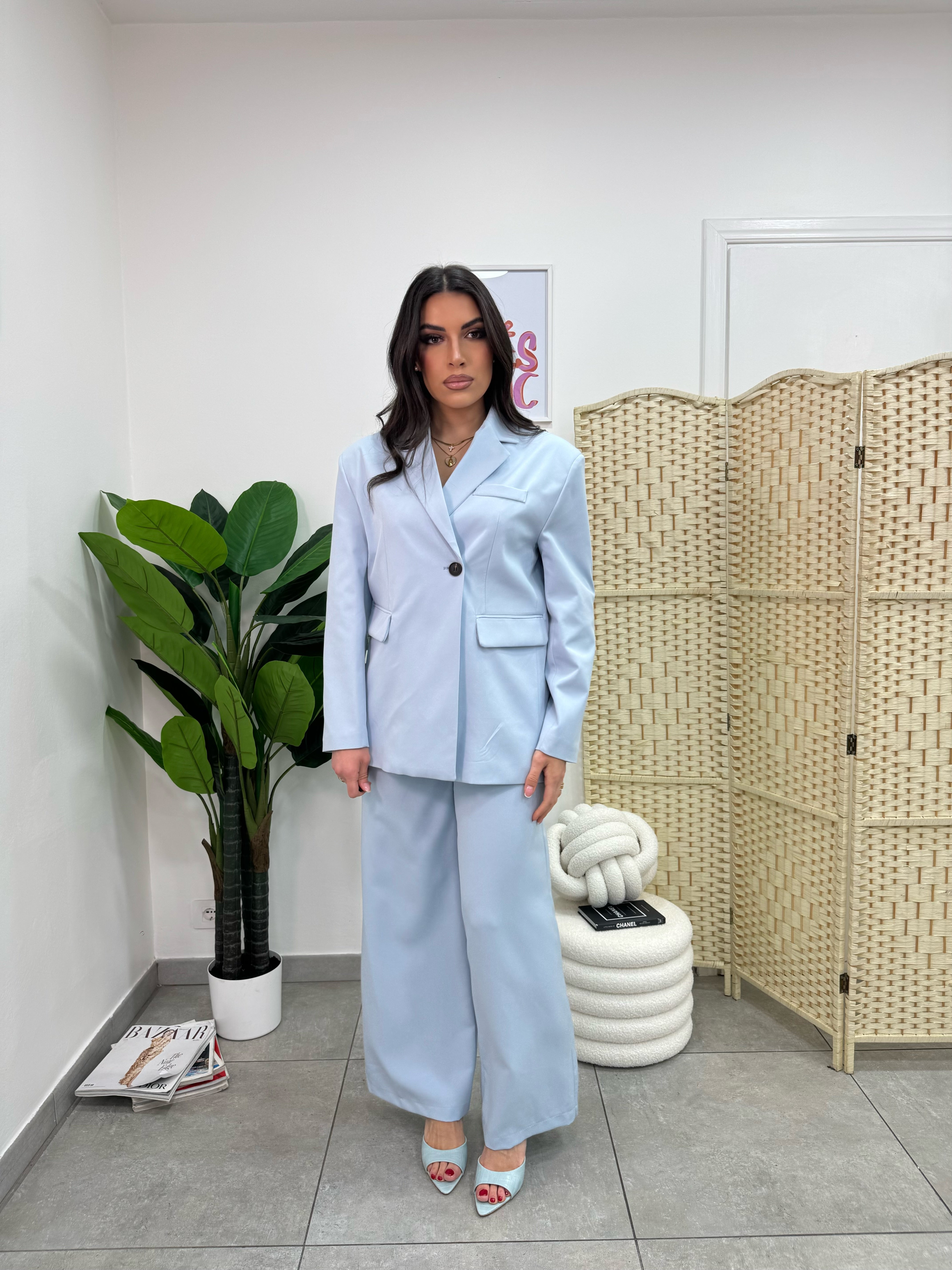 Giacca Roma Celeste
