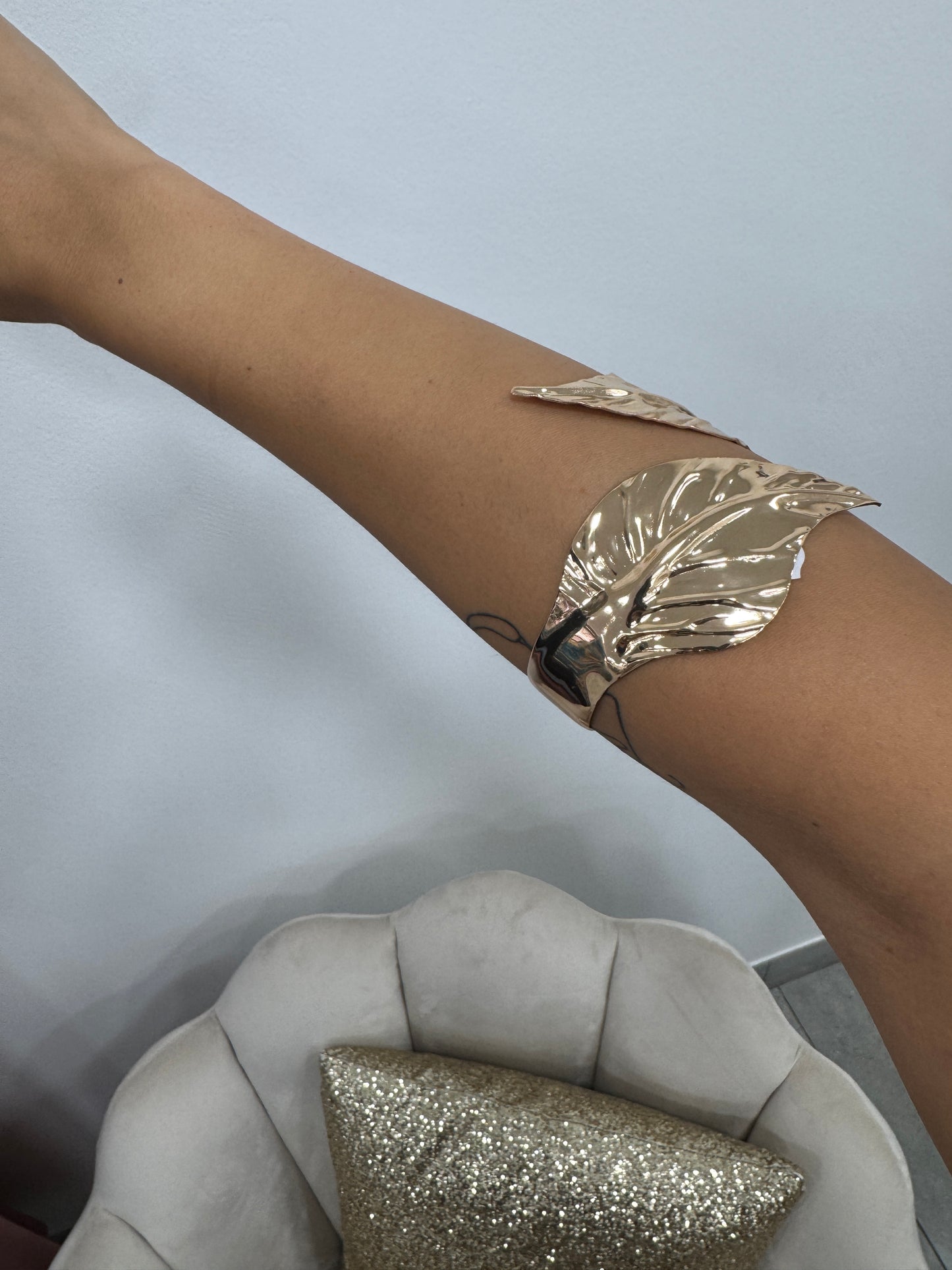 Bracciale Oro Foglia