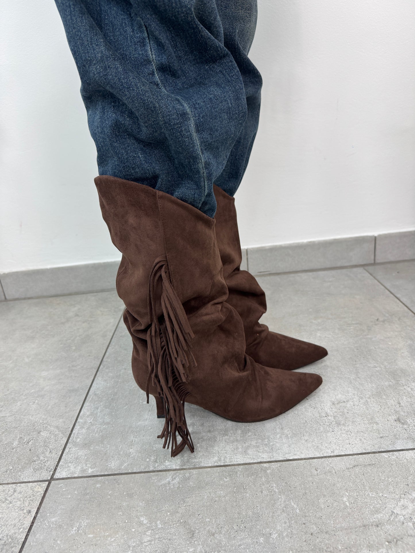 Stivali Texas Marrone