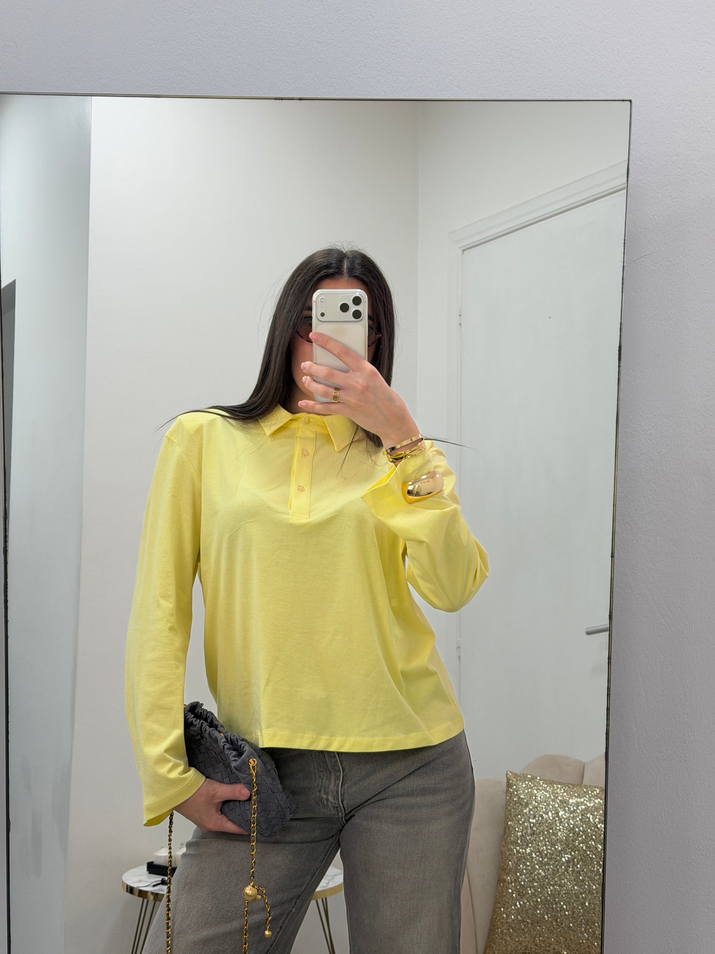 Maglia Polo Easy Gialla