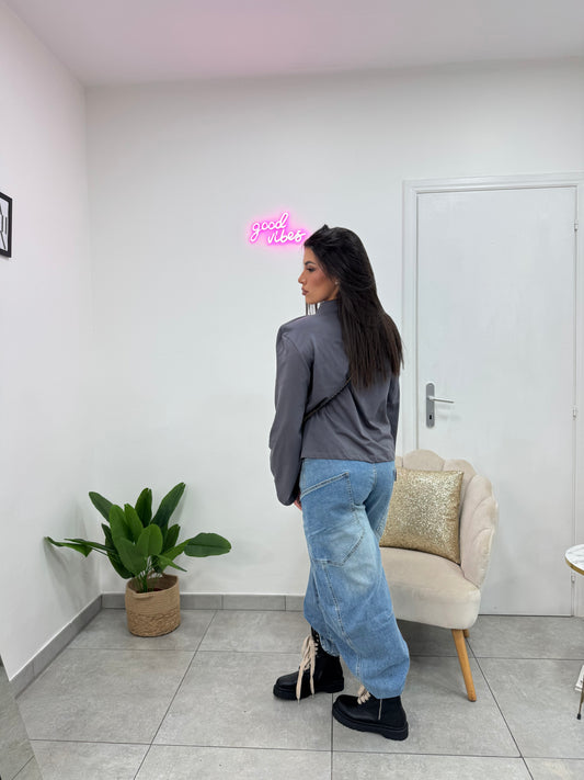 Maglia Polo Easy Grigia