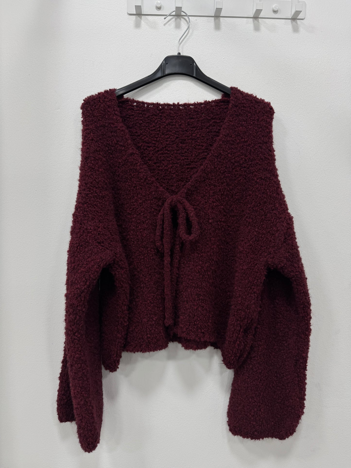 Cardigan Cute Bordeaux