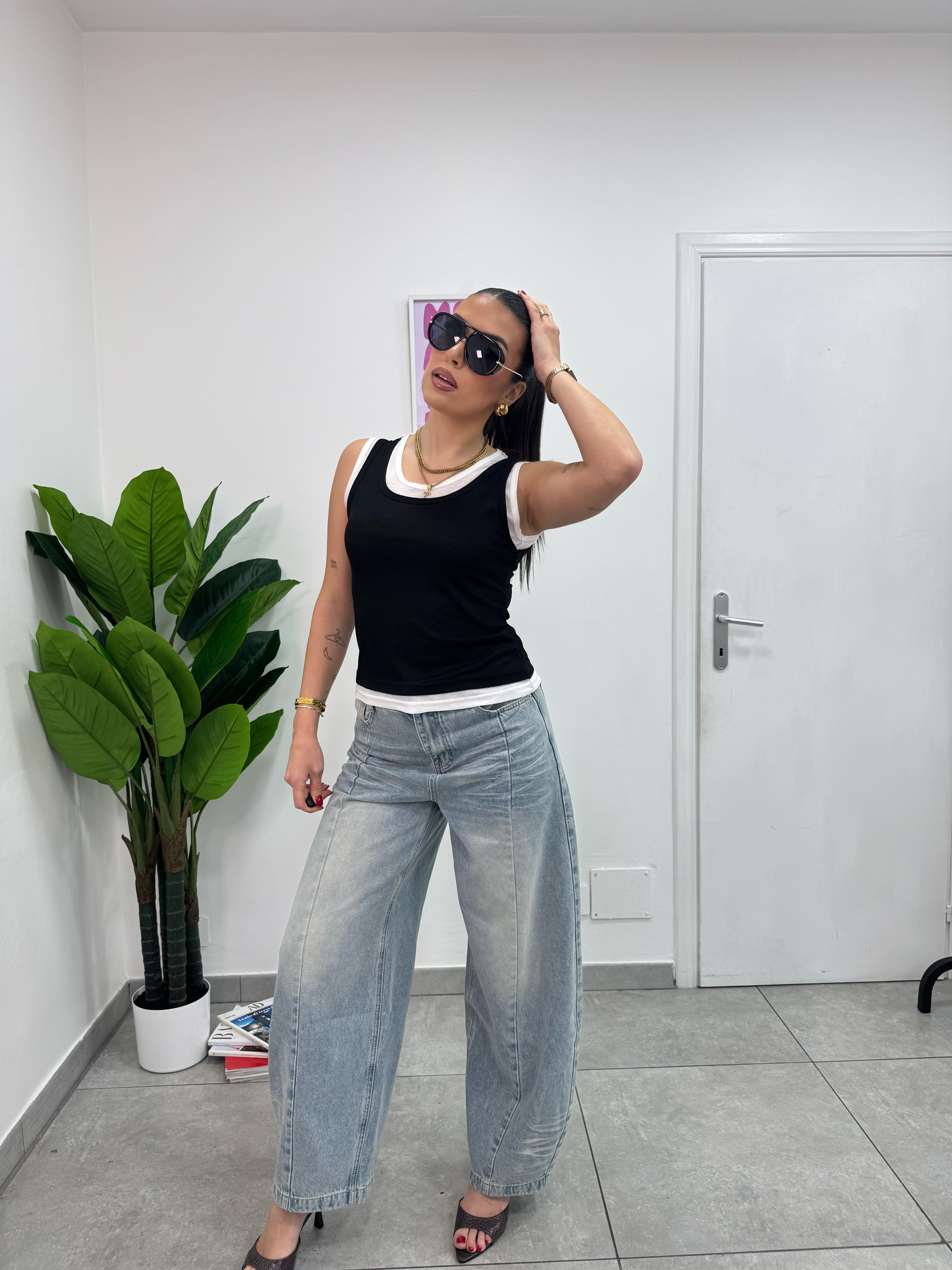 Canotta Illusion Nera