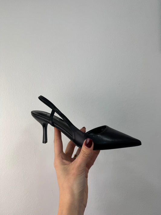 Slingback Classy Nero