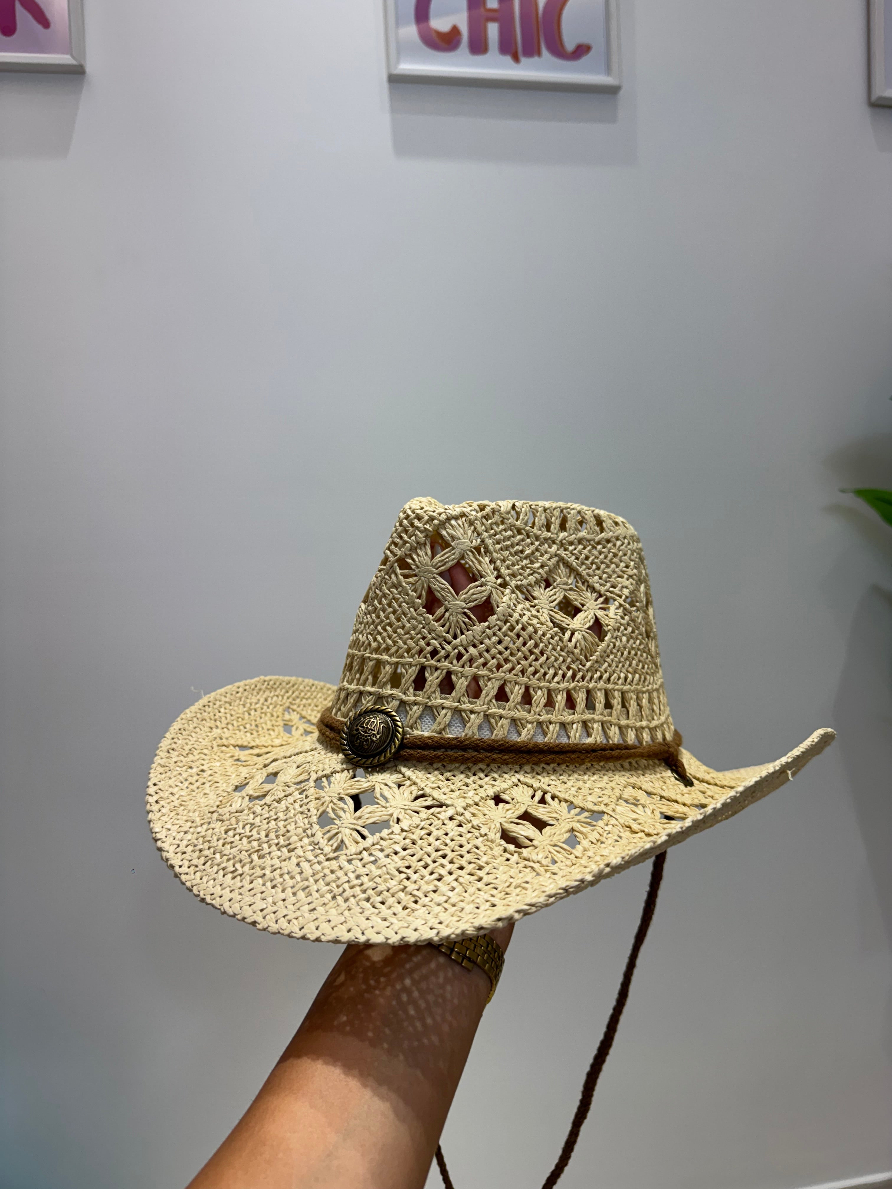 Cappello Cowgirl Beige