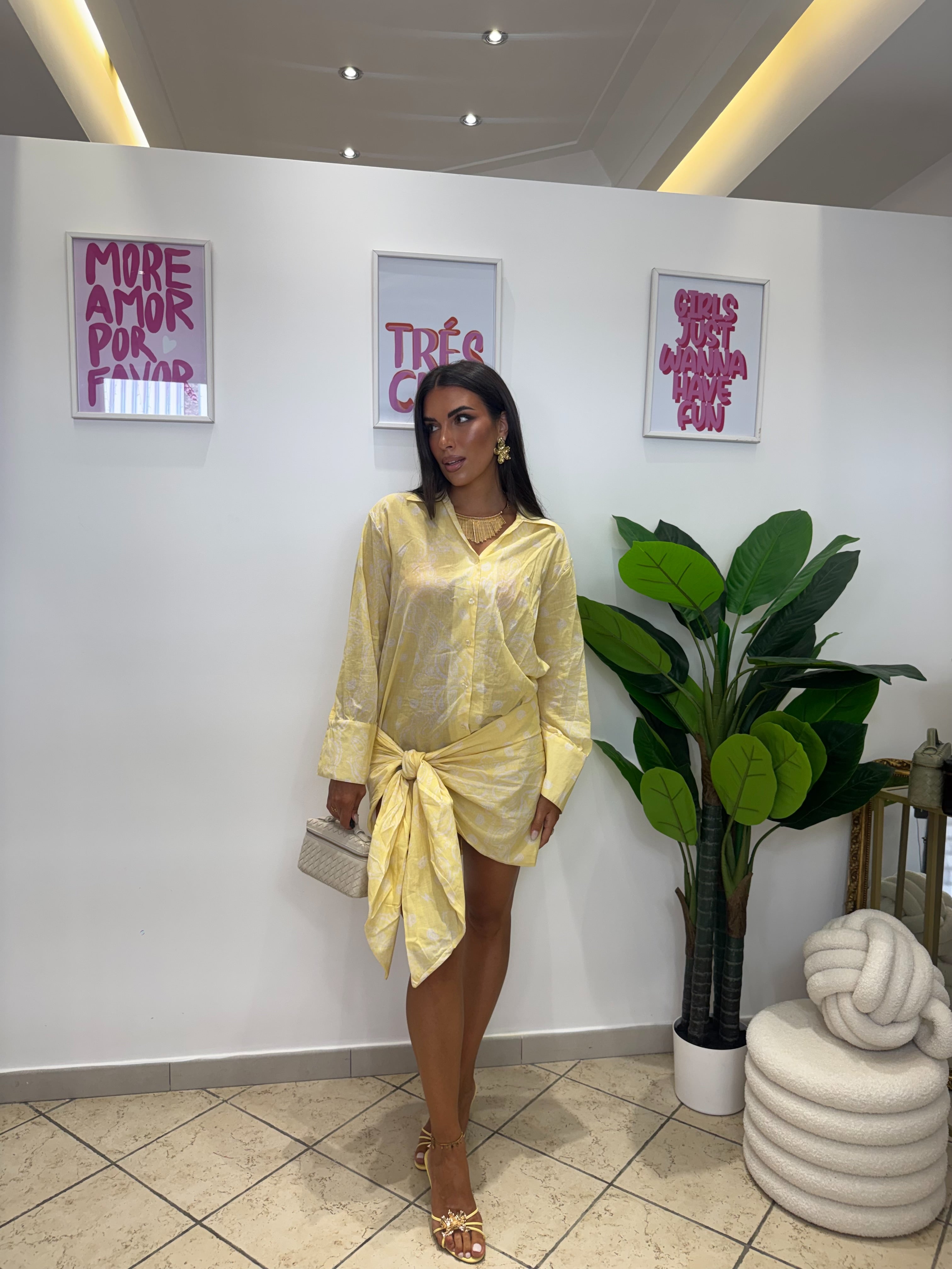 Set Bandana Giallo