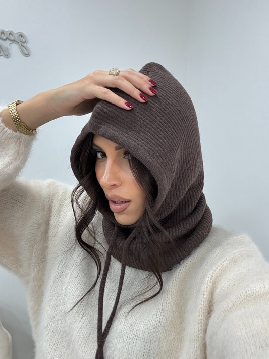 Balaclava Marrone
