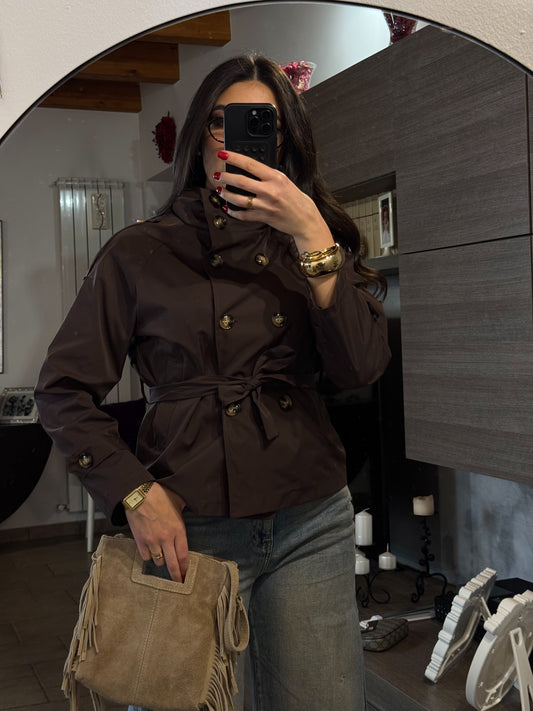 Trench Bristol Marrone