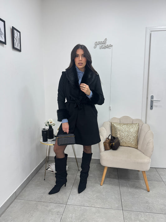 Cappotto Miranda Nero