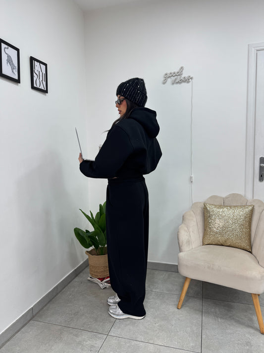 Cord Tuta Winter Nero