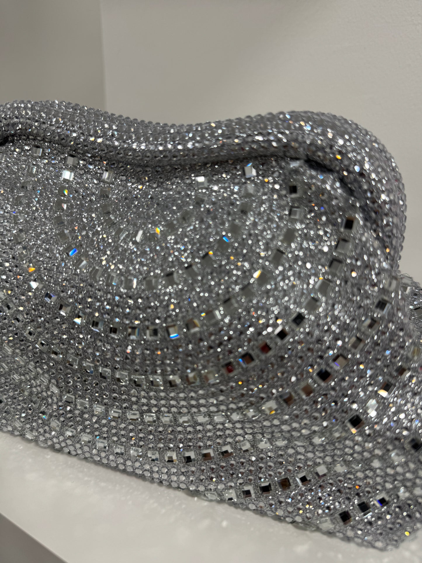 Pochette Diamond Silver