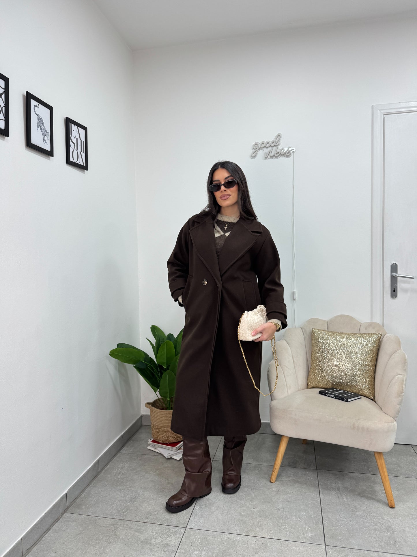 Cappotto City Marrone