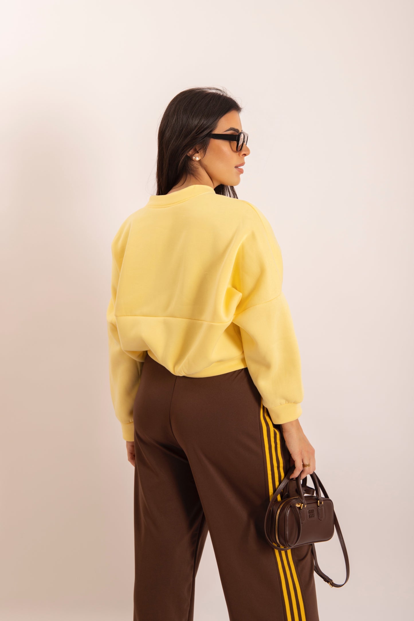 Pantalone Adi Marrone Giallo