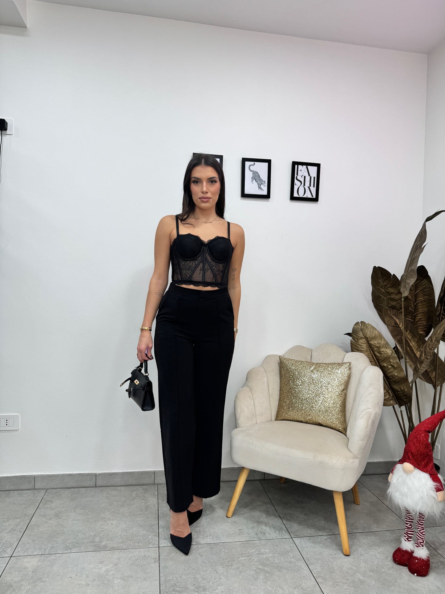 Pantalone Elegante Nero