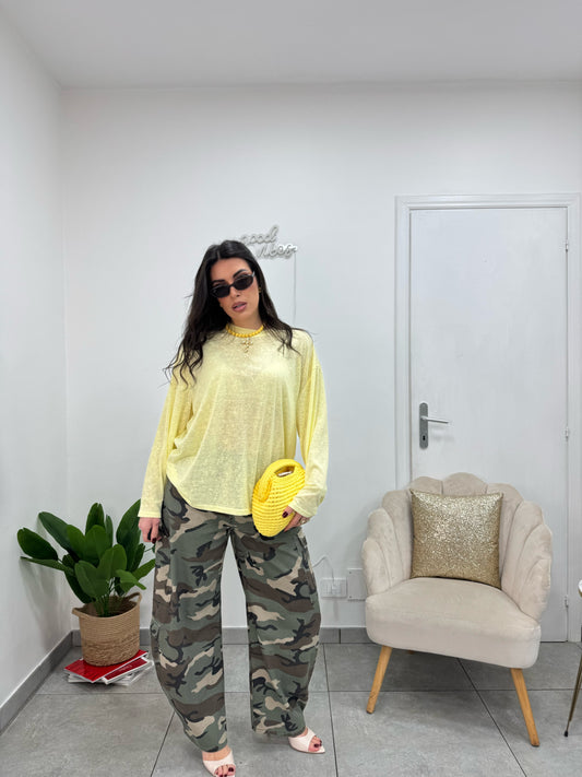 Longsleeve Gialla