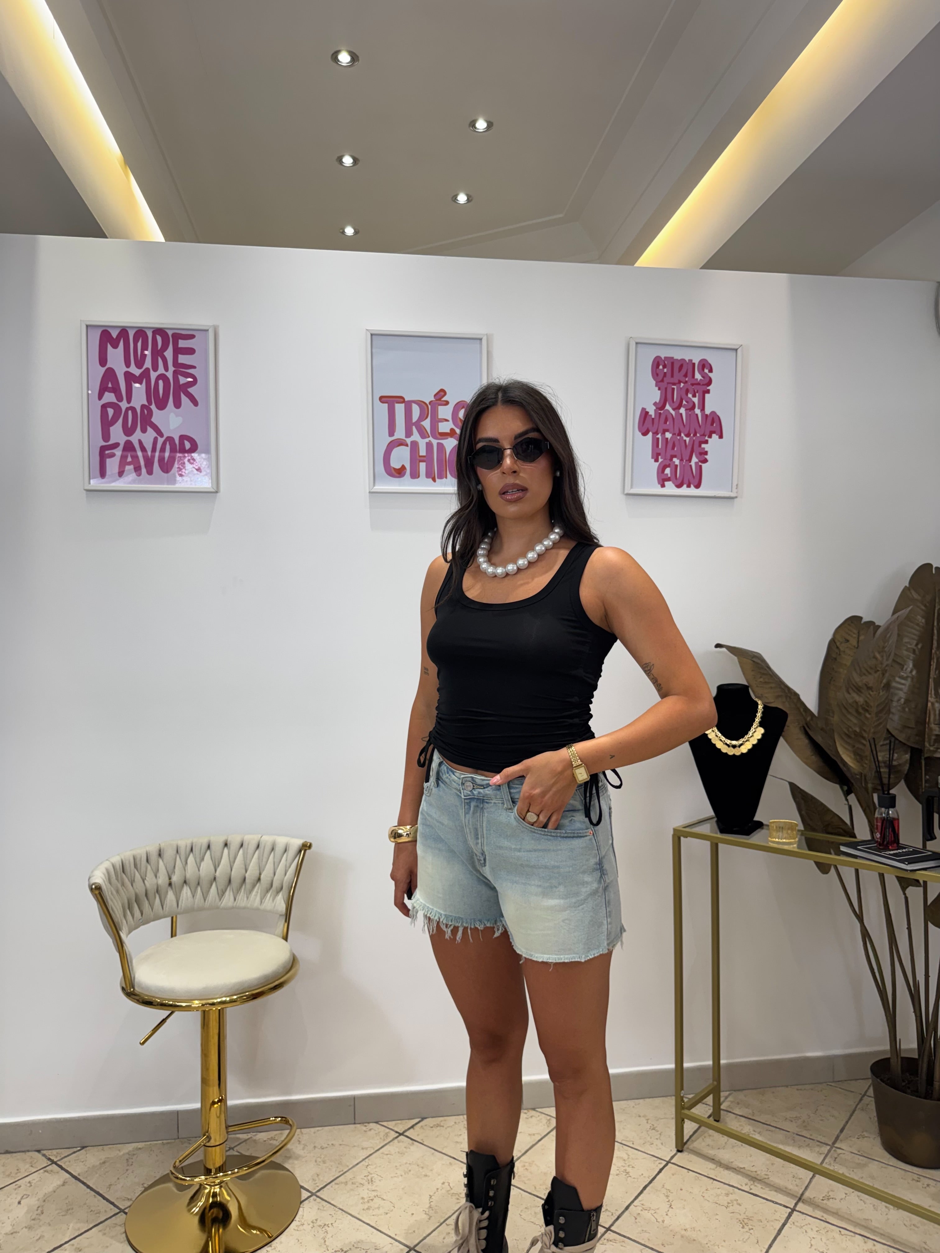 Canotta Braids Nera