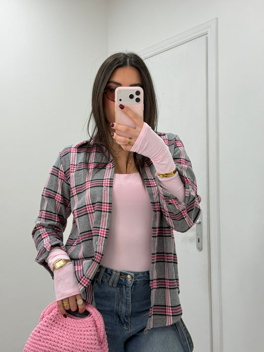 Camicia Grey/Pink
