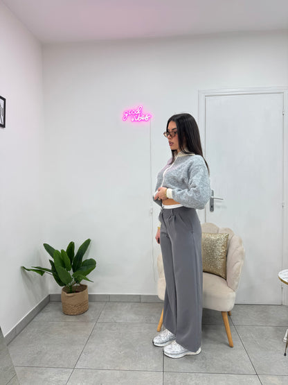 Pantalone Boxer Grigio