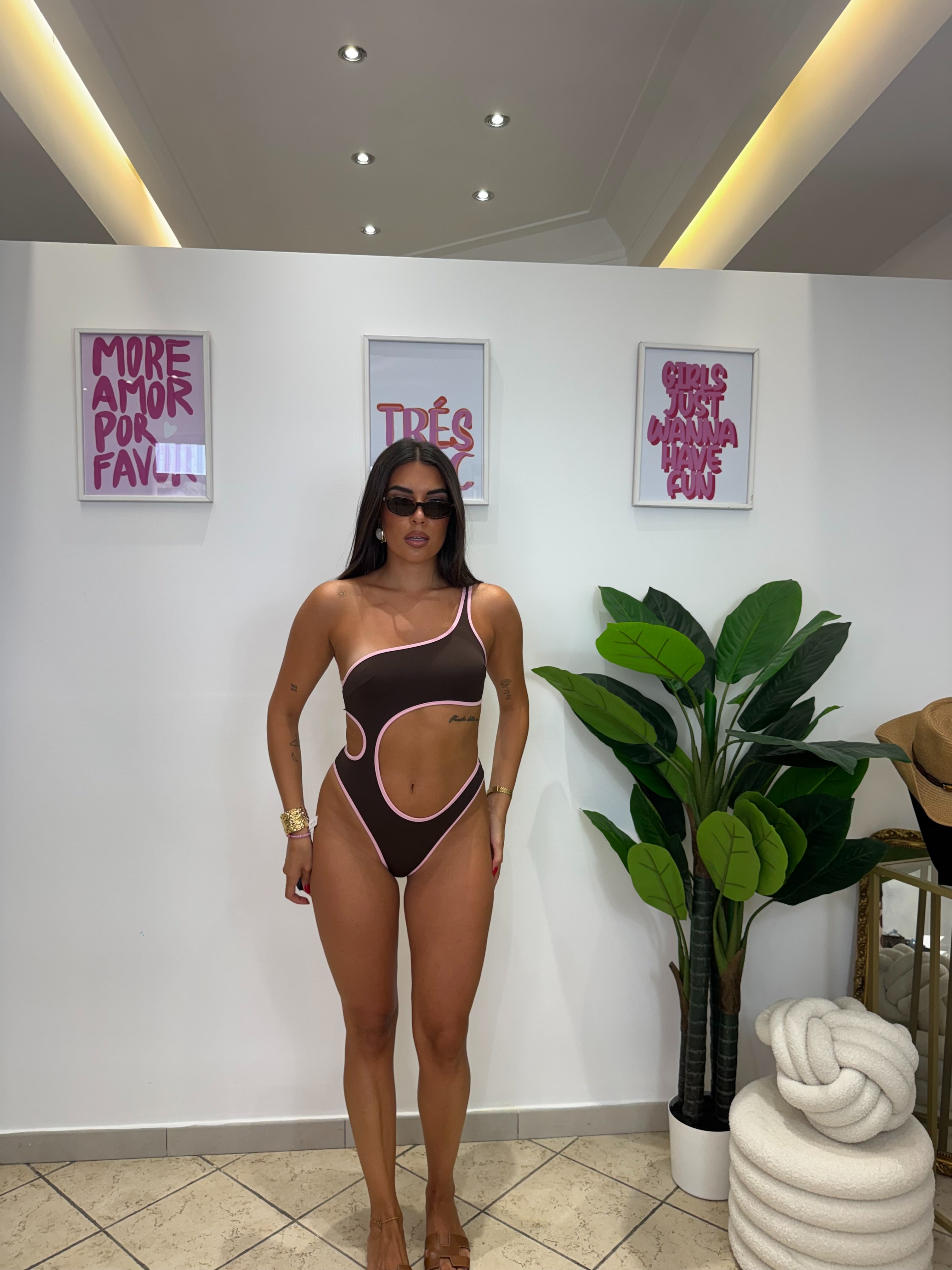 Body Babies Marrone/Rosa