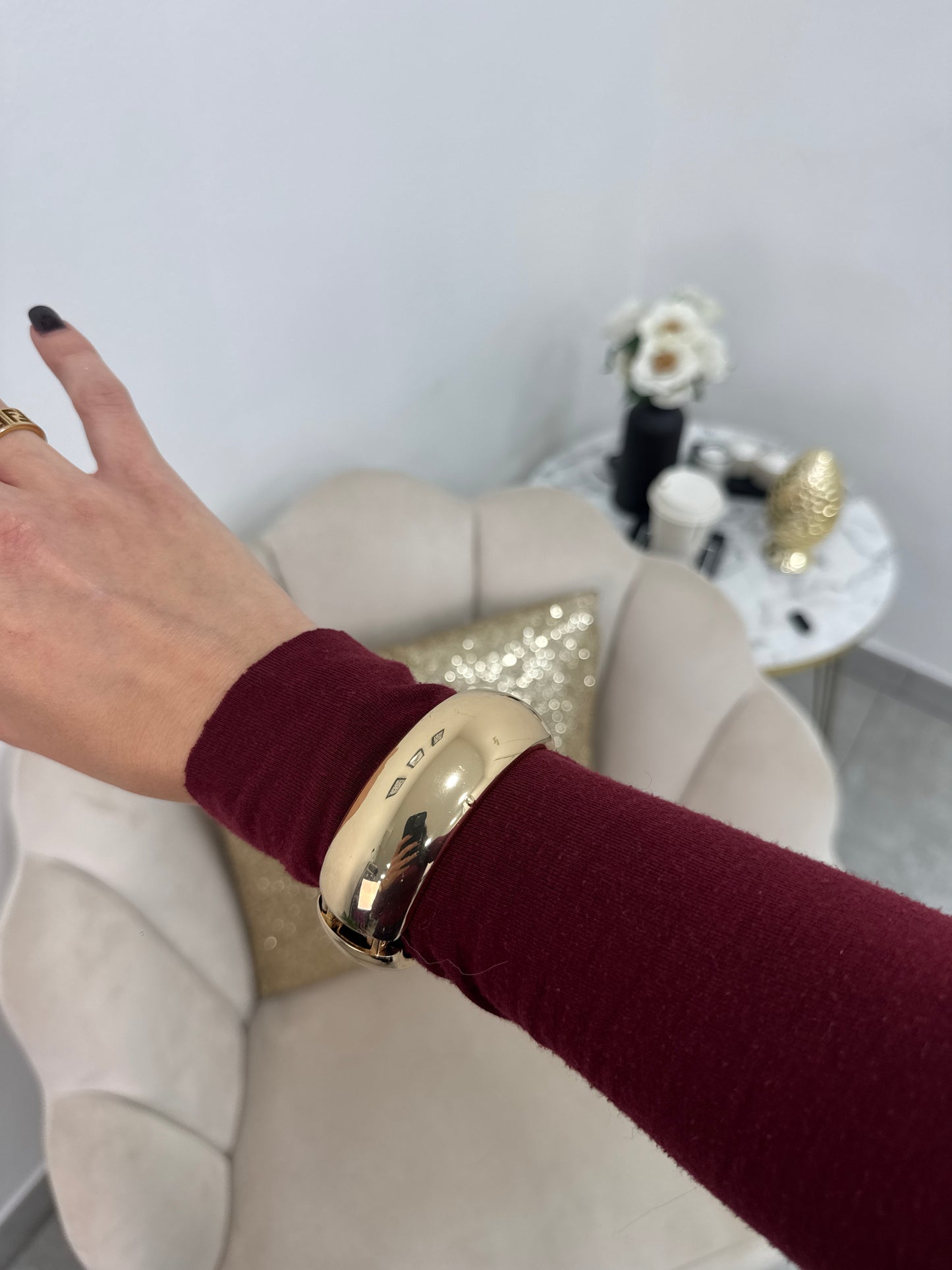 Bracciale Oro Stretto