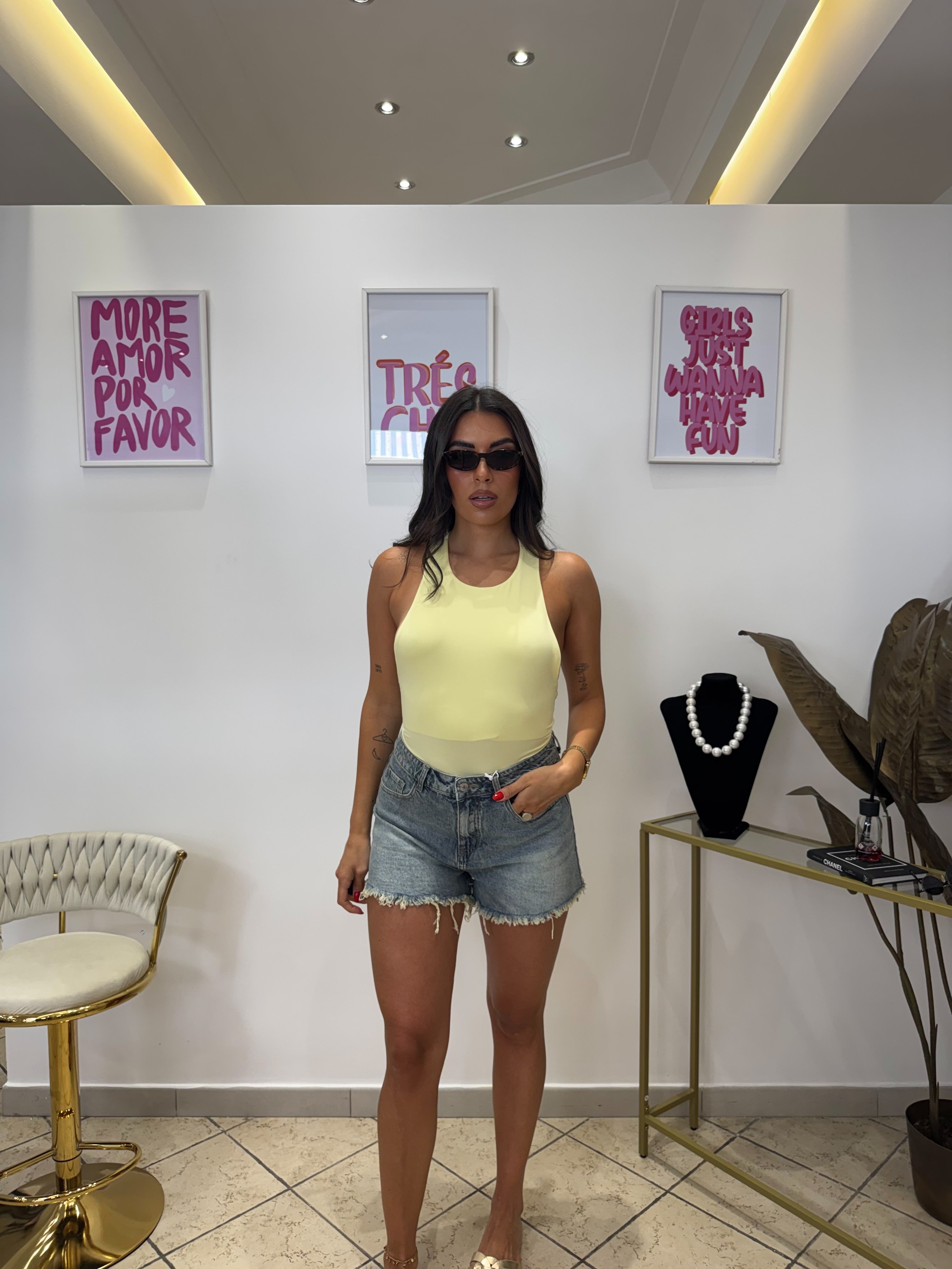 Body Atena Giallo