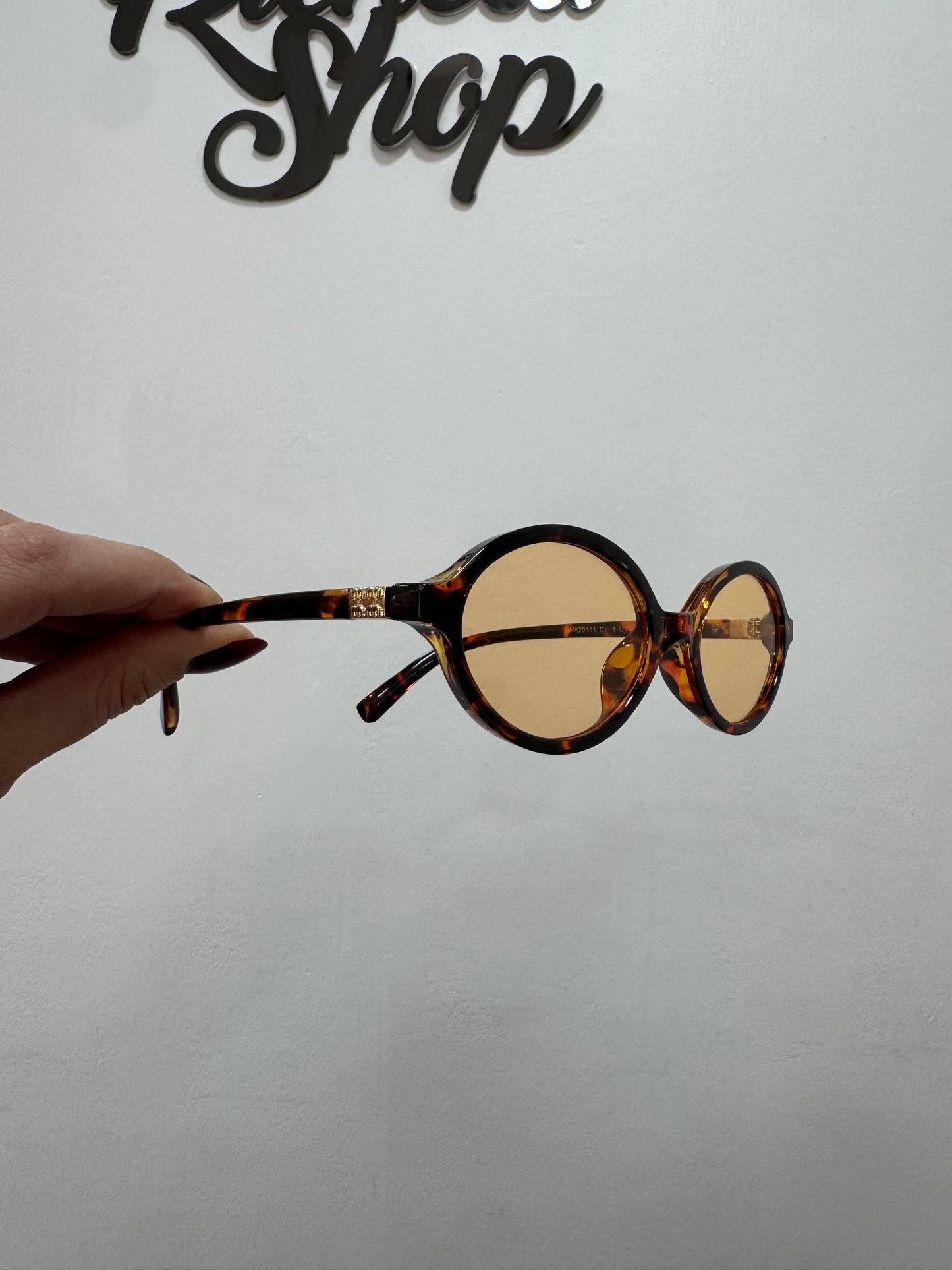 Occhiali Paris Tartarugato Arancione