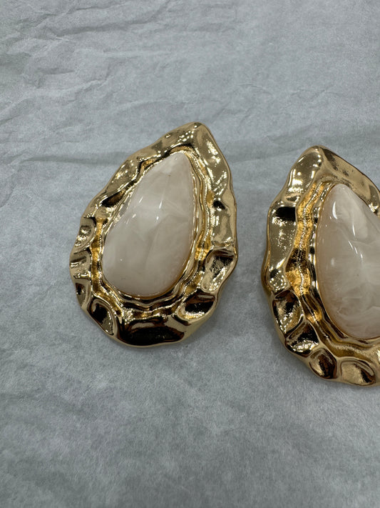 Orecchini Goccia White