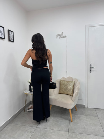 Pantalone A Zampa Nero