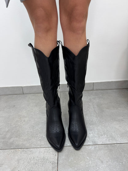 Texani Ricamati Nero