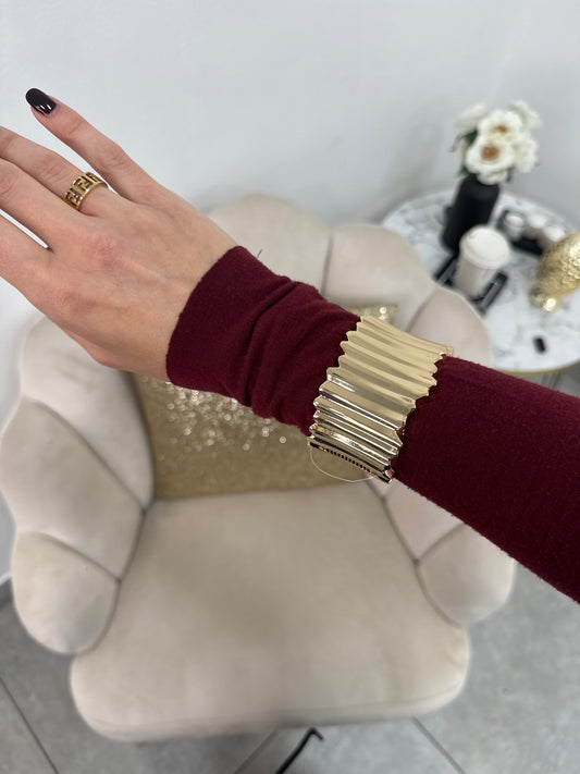 Bracciale Oro Asimmetrico