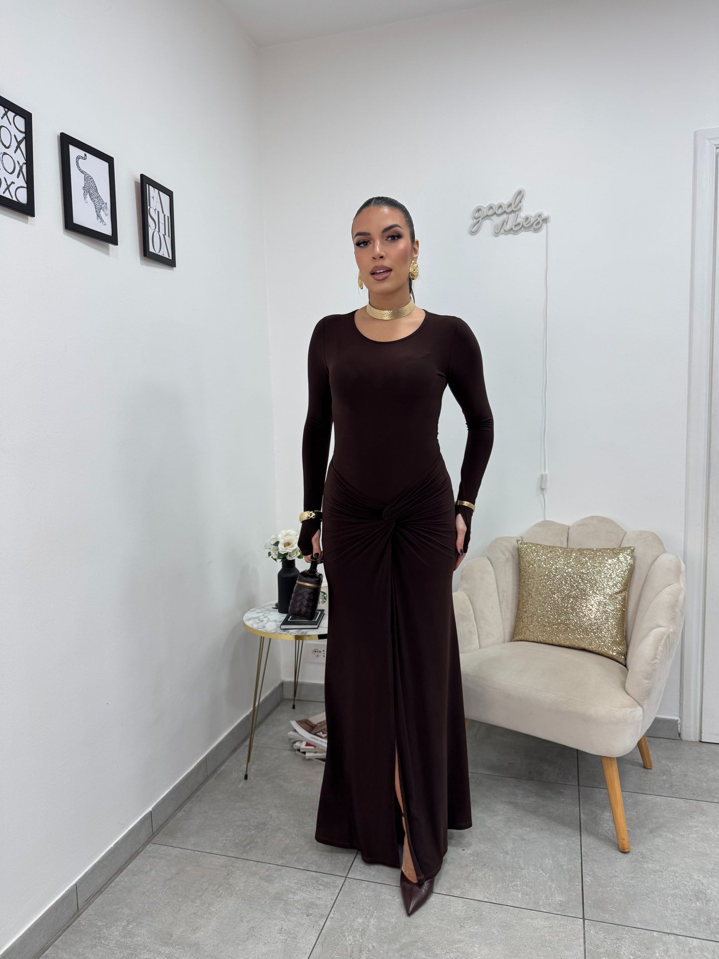 Cordset Sofia Marrone