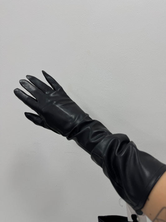 Guanti Ecopelle Black