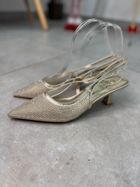 Slingback Gold