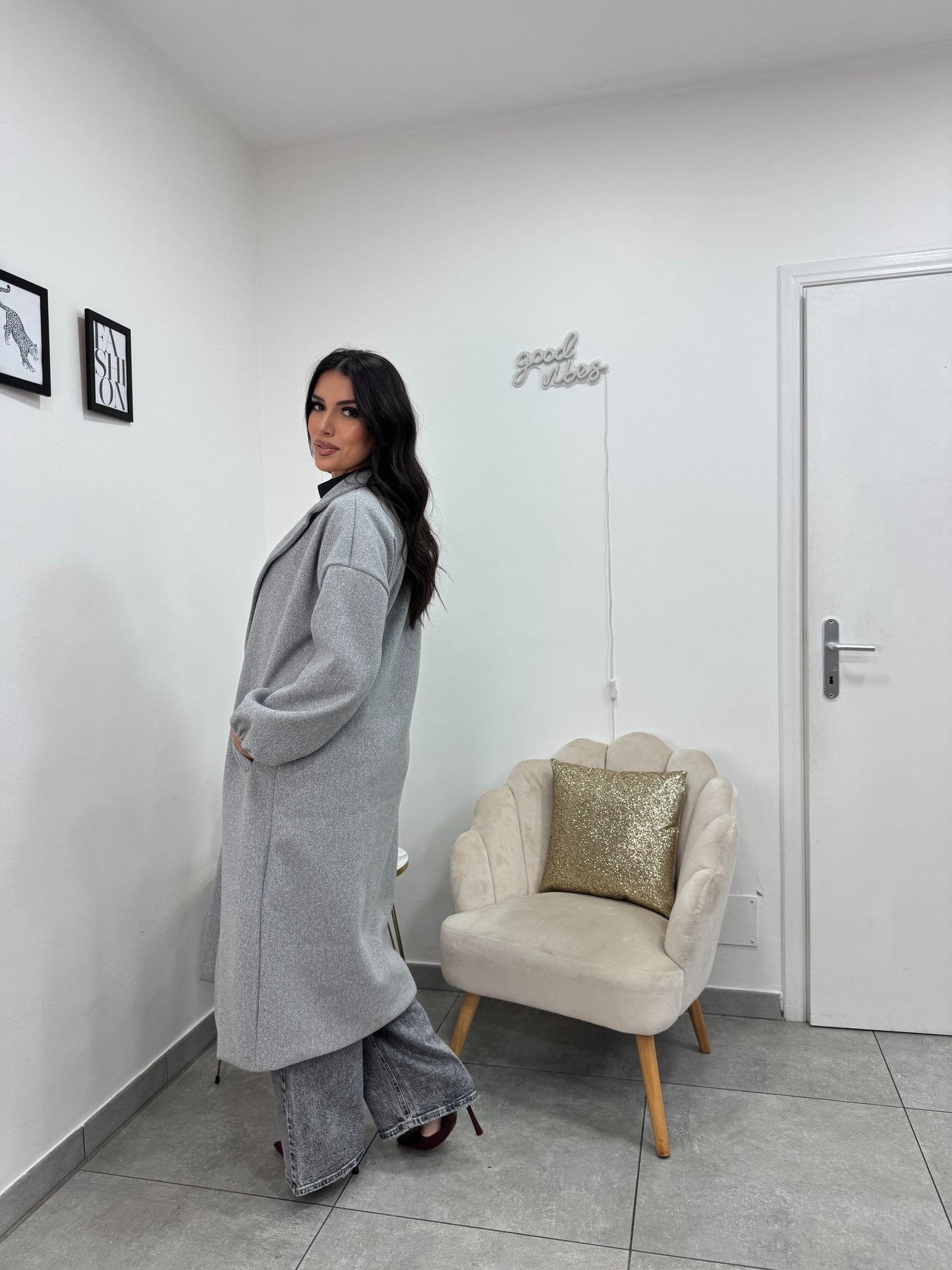 Cappotto Cool Grigio