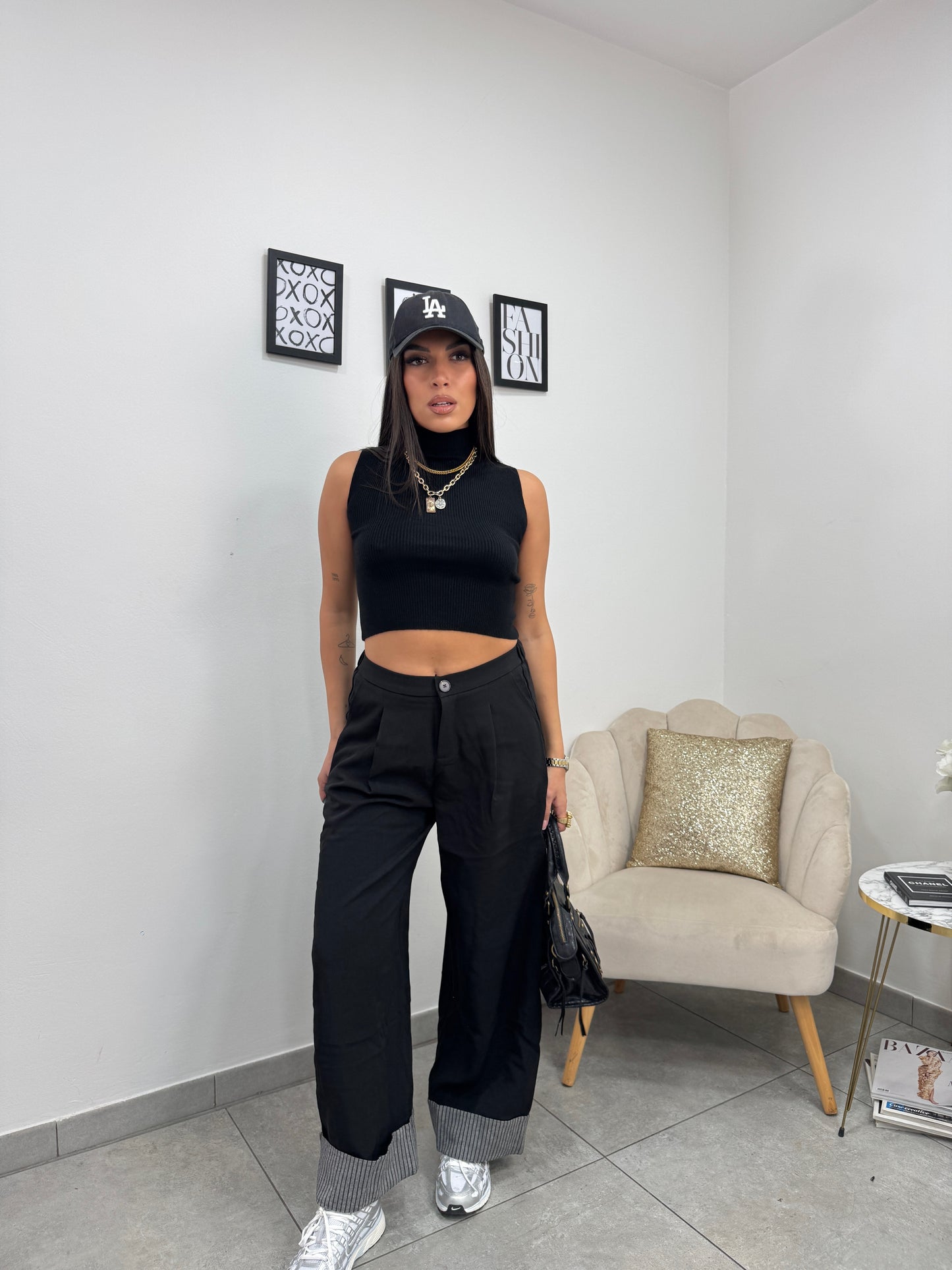 Top Lupetto Smanicato