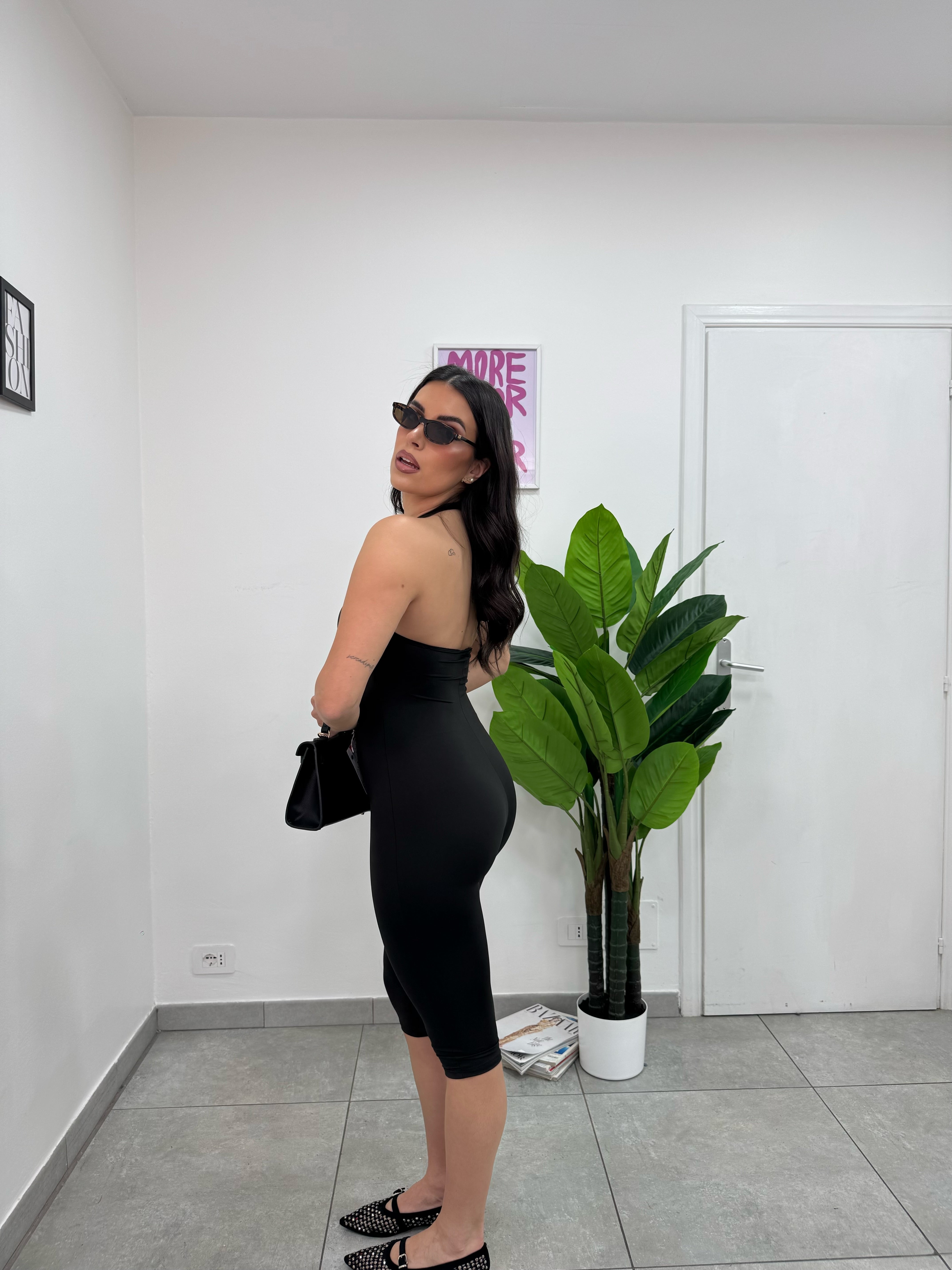 Jumpsuit Capri Nero