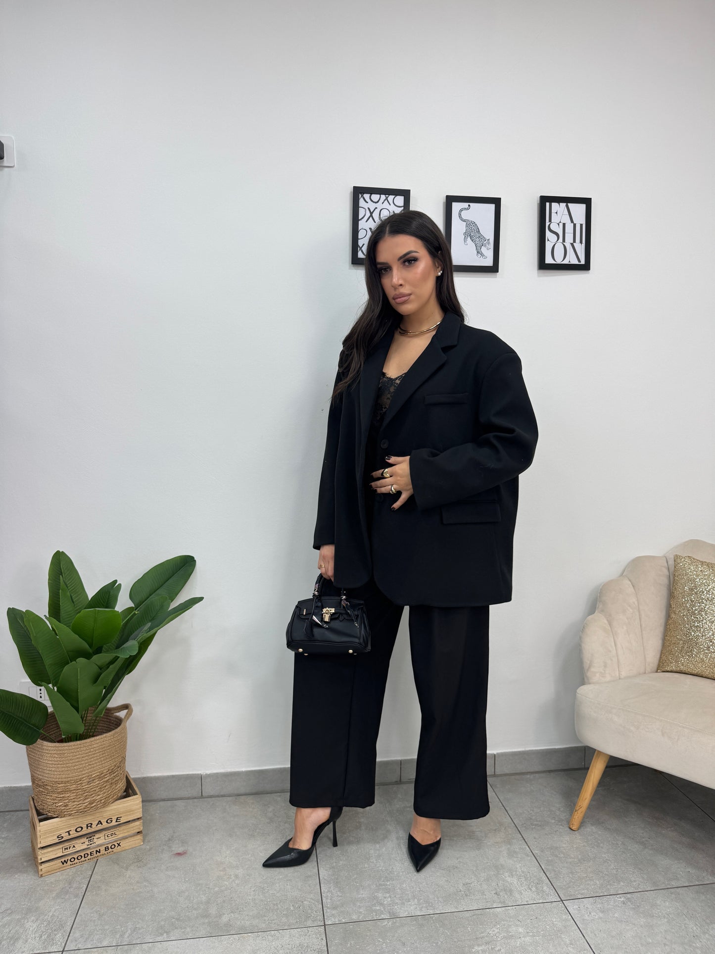 Cappotto Sartoriale Nero