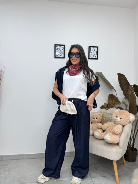 T-shirt Foulard Bordeaux
