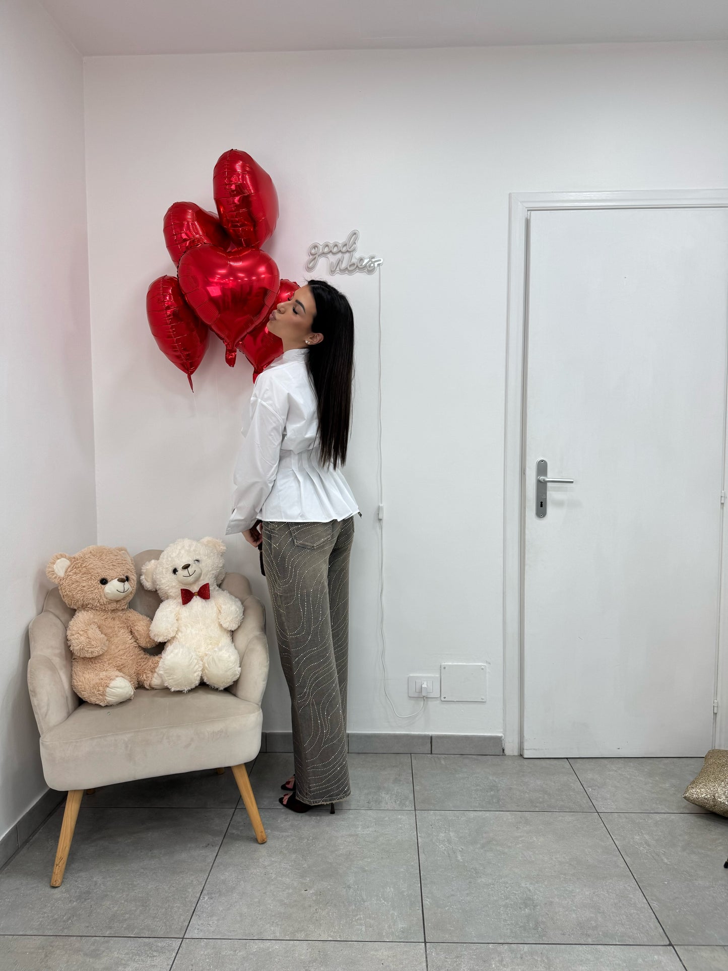 Camicia Susan Bianca