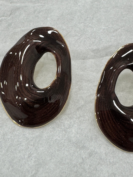 Orecchini Brown
