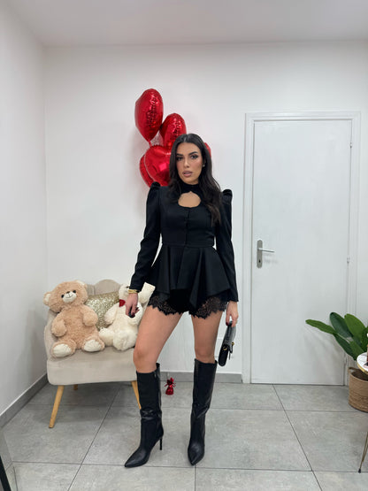 Cordset Romantic Nero