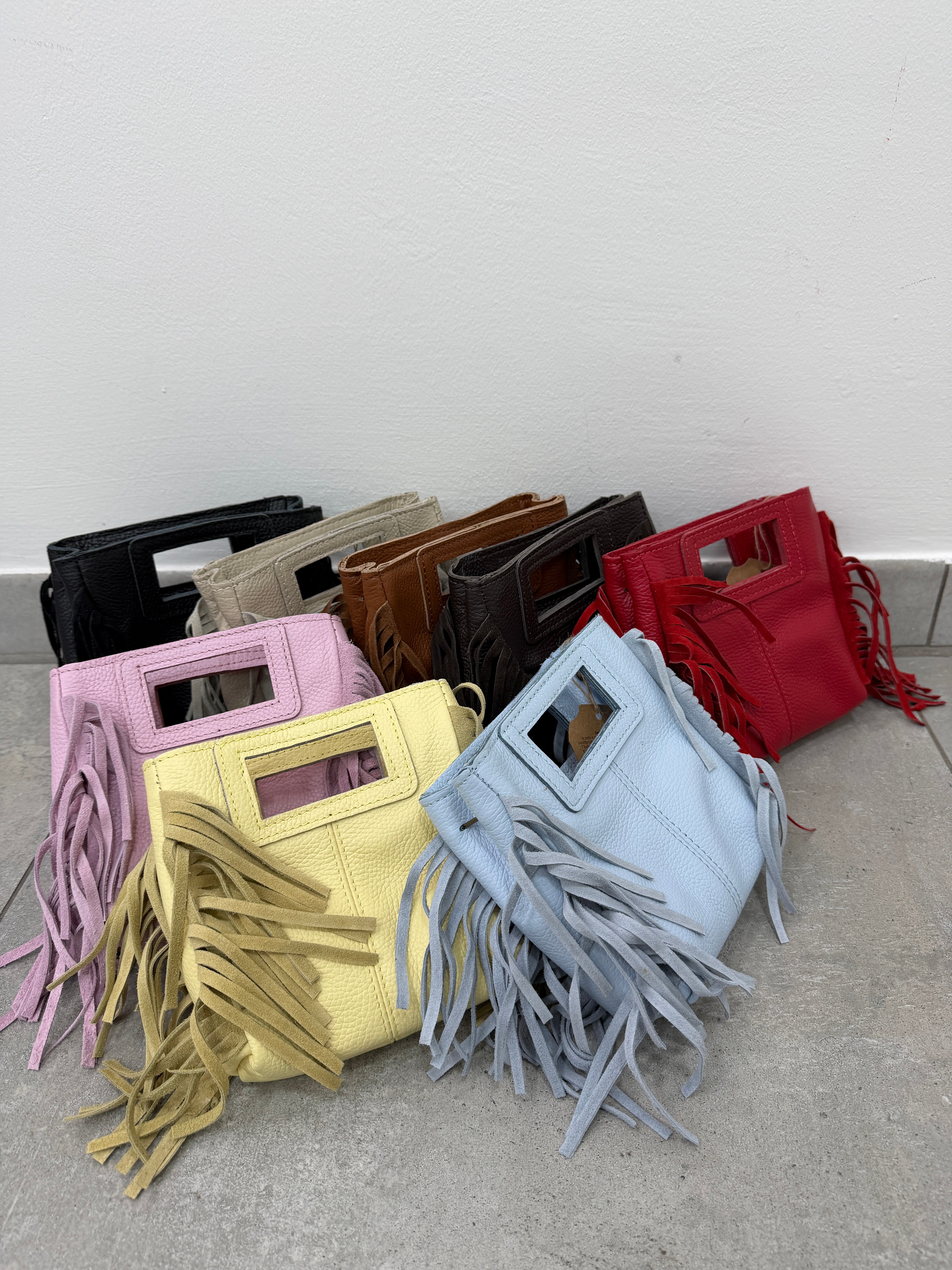 Borsa Sierra Mini Vera Pelle