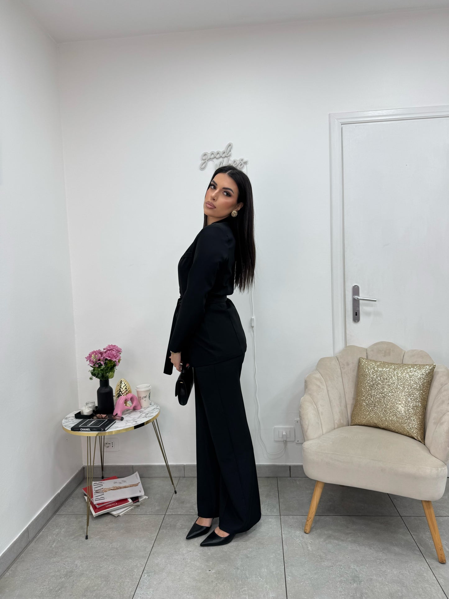 Pantalone femme Nero